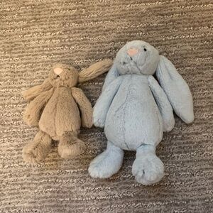 Small Jellycat bunnies, good condition, no tags
